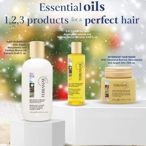 Shampoo, Essensial oils, hair Mask